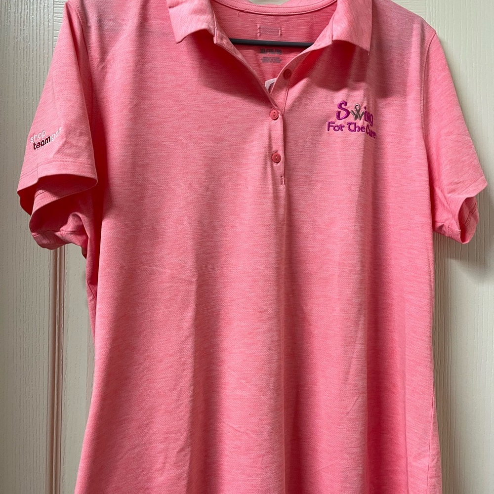 Swing for the Cure Golf shirt 👚 ⛳️